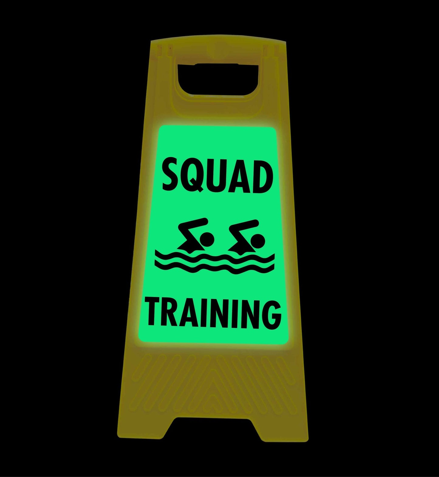 Glow In The Dark - Yellow A - Frame - Squad Training - New Signs
