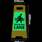 Glow In The Dark - Yellow A - Frame - Walking Lane - New Signs