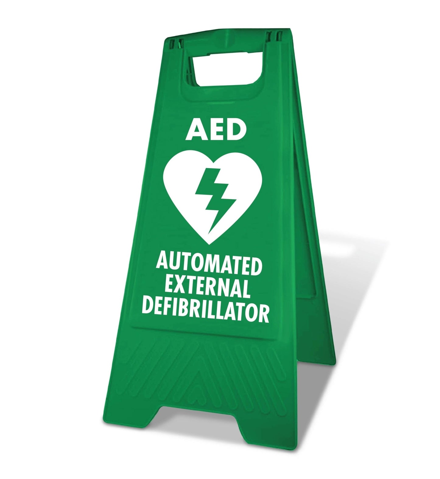 Green A - Frame - Automated External Defibrillator - New Signs