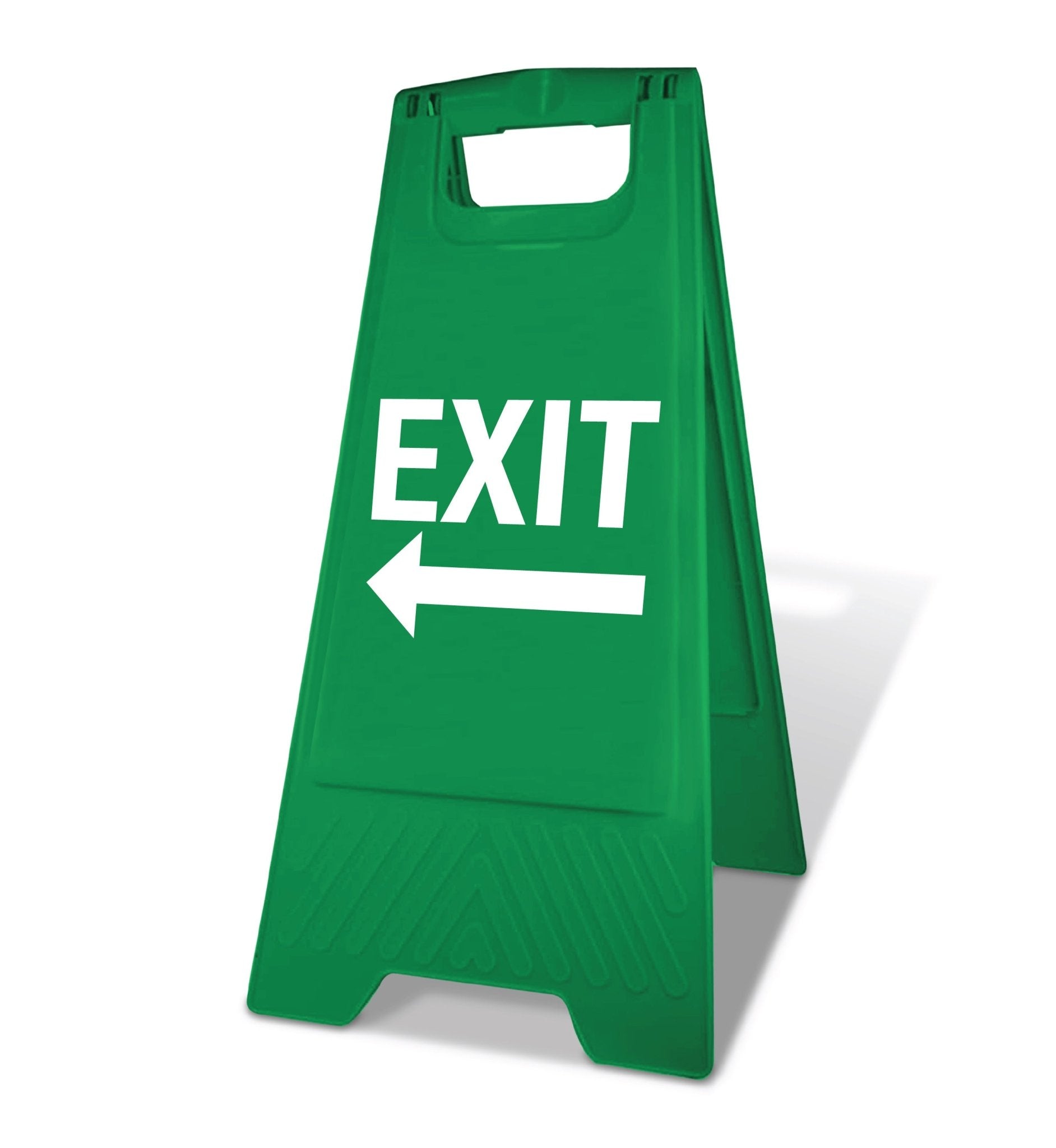 Green A - Frame - Exit Arrow Left - New Signs