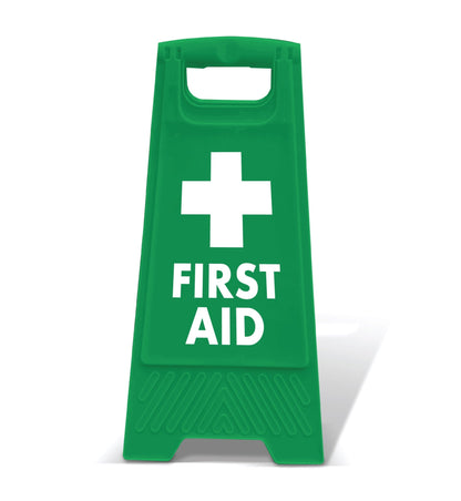Green A - Frame - First Aid - New Signs