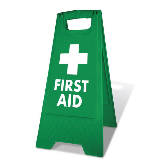 Green A - Frame - First Aid - New Signs