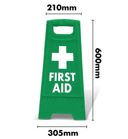 Green A - Frame - First Aid - New Signs