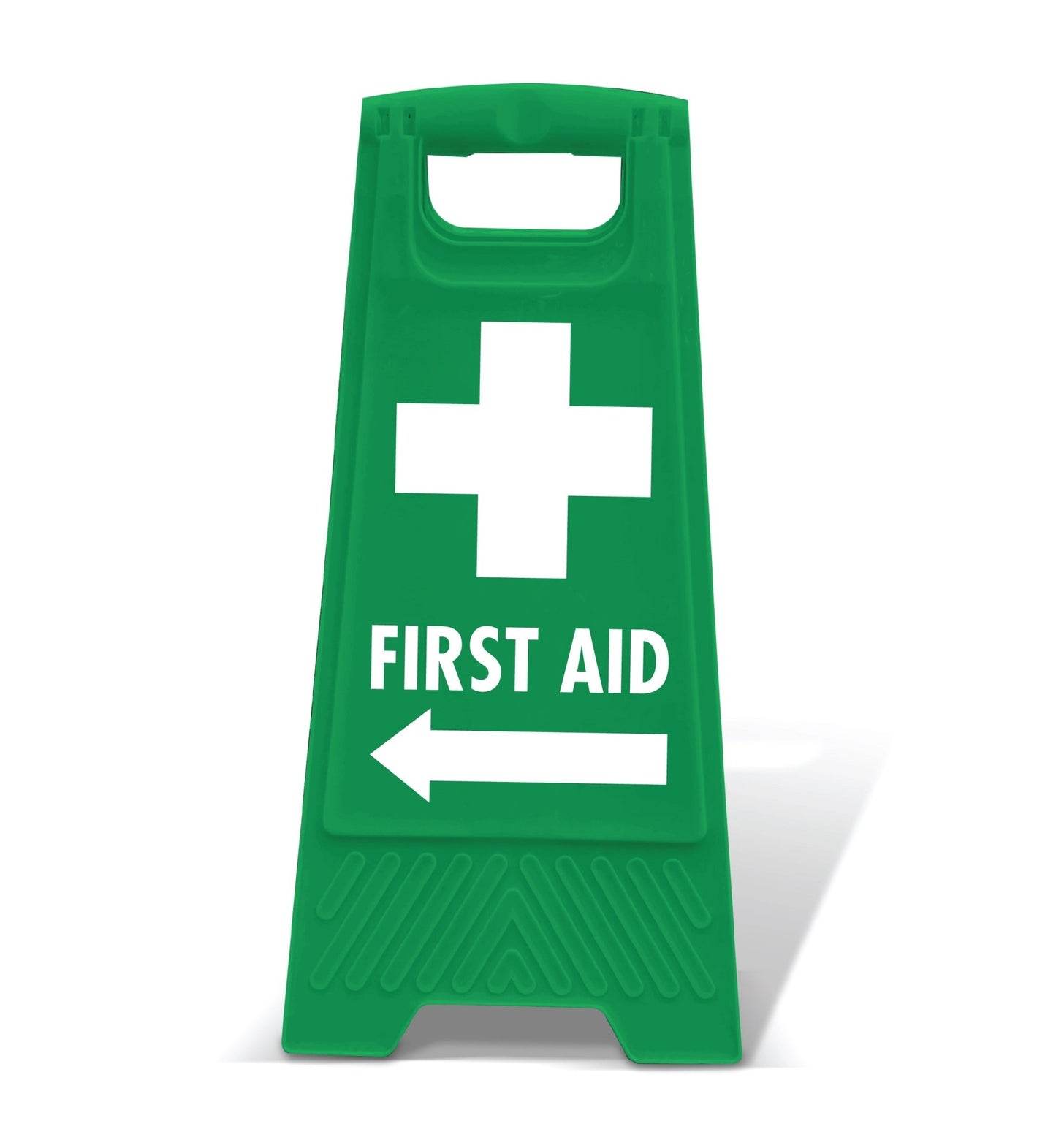 Green A - Frame - First Aid Arrow Left - New Signs