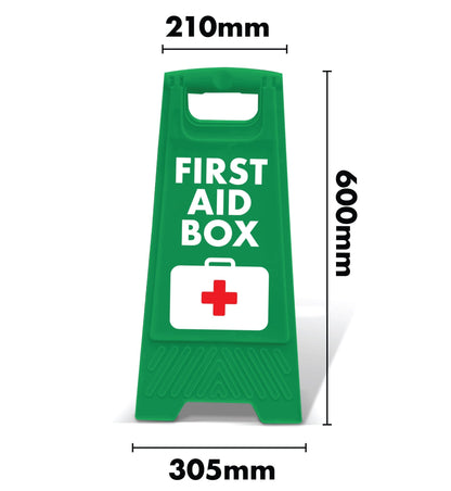 Green A - Frame - First Aid Box - New Signs