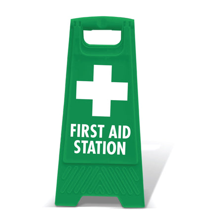 Green A - Frame - First Aid Station - New Signs