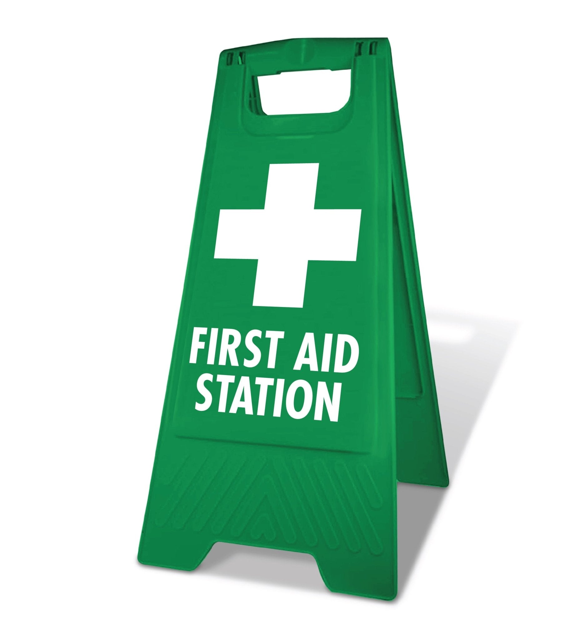 Green A - Frame - First Aid Station - New Signs