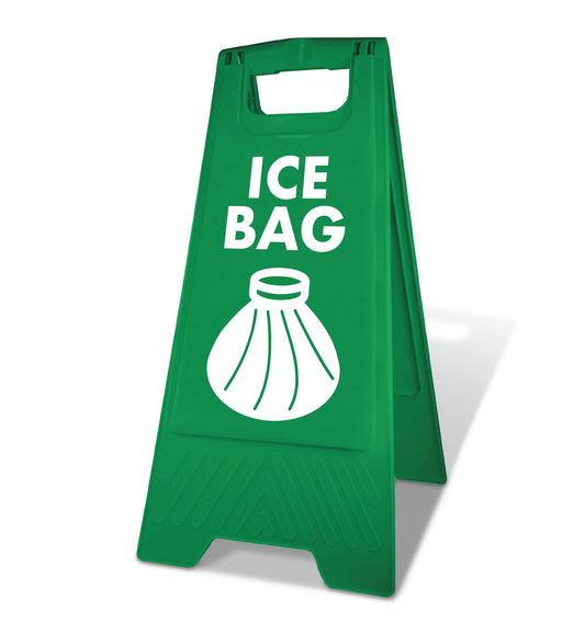 Green A - Frame - Ice Bag - New Signs