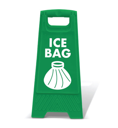 Green A - Frame - Ice Bag - New Signs