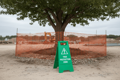 Green A-Frame - Tree Protection Zone - New Signs