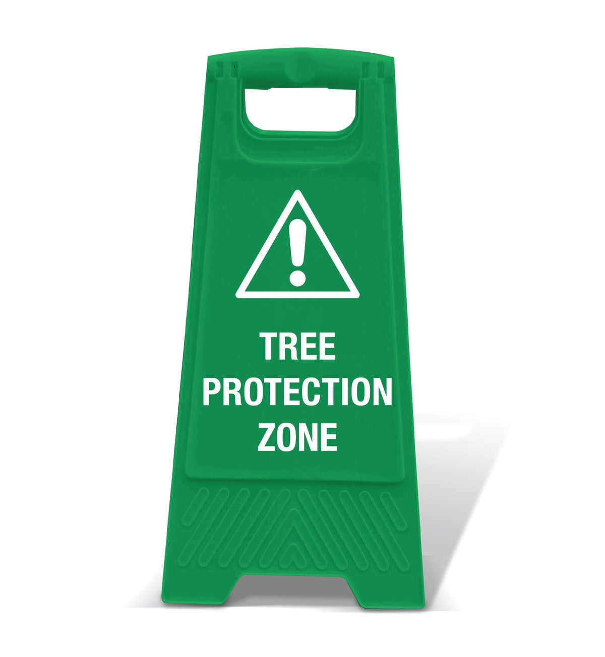 Tree Protection Zone Sign Sample Green A-Frame - Tree Protection Zone – New Signs