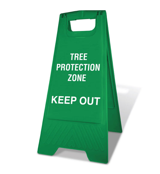 Green A - Frame - Tree Protection Zone Keep Out - New Signs