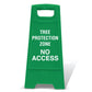 Green A - Frame - Tree Protection Zone No Access - New Signs