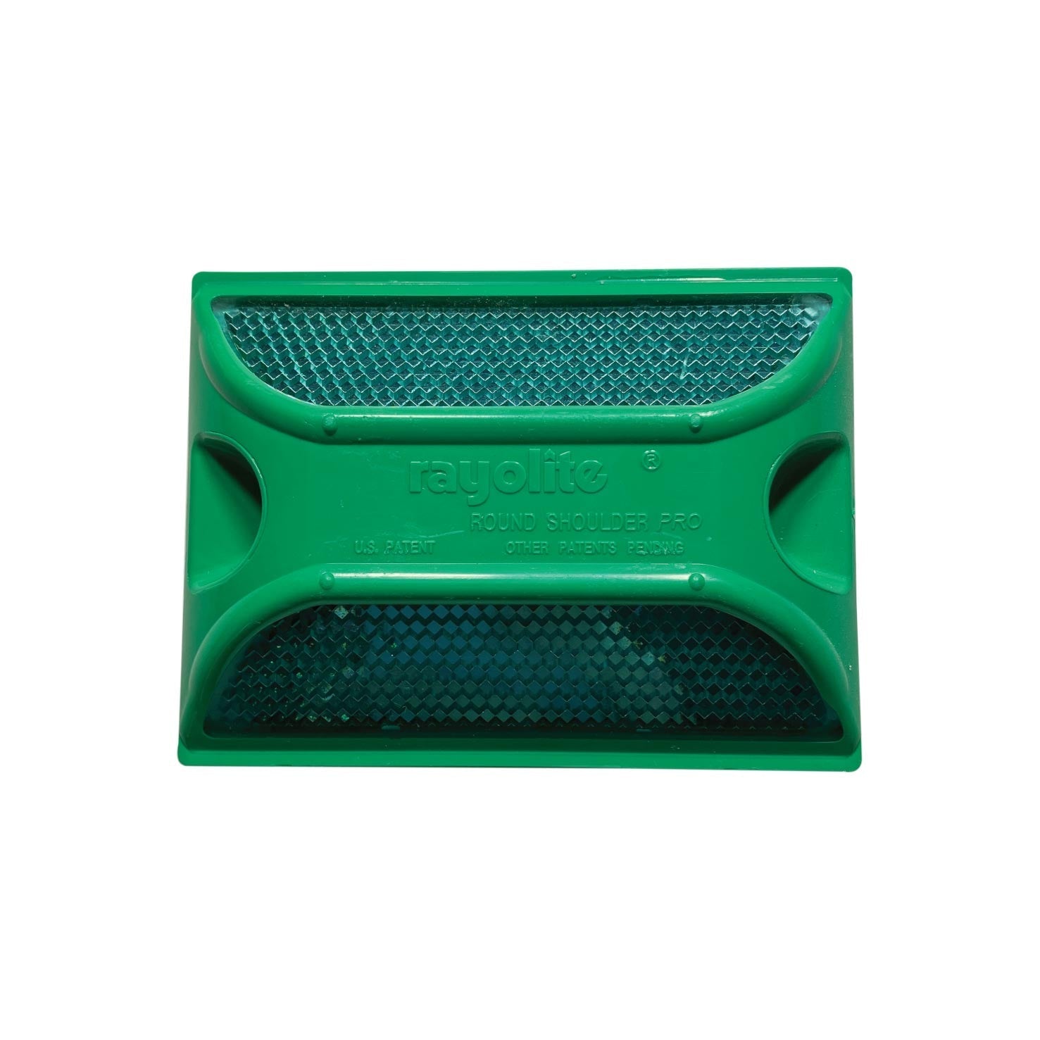 Green Raised Reflective 2 Way Pavement Marker RRPM - New Signs