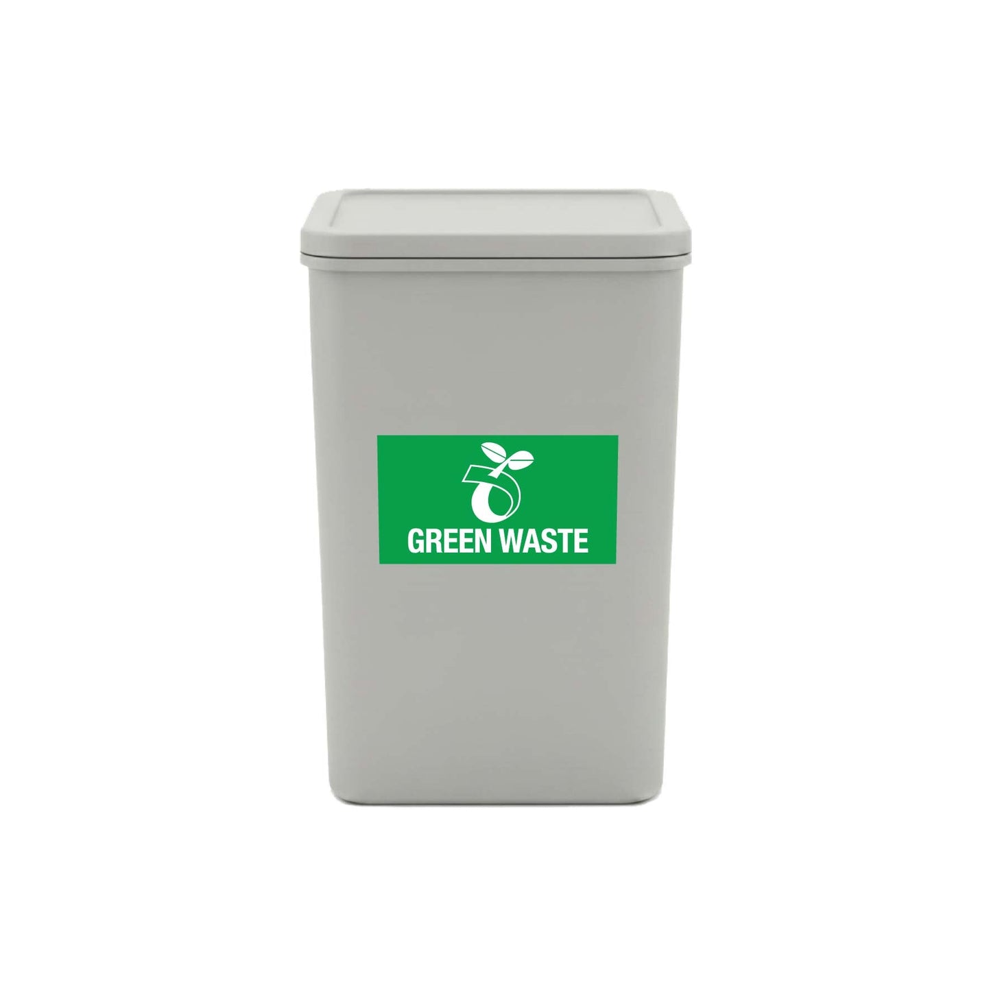 Green Waste Bin Sticker - New Signs