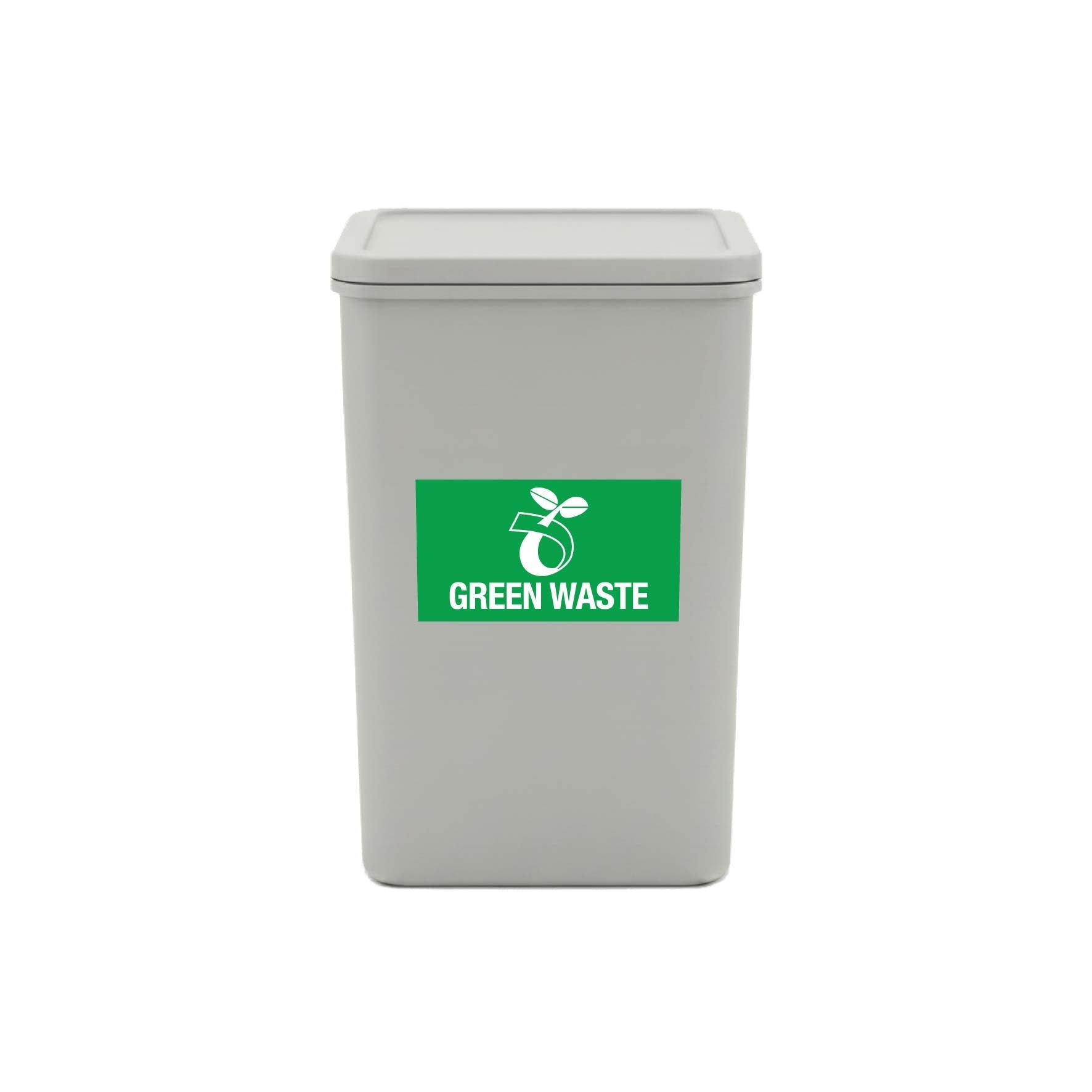 Green Waste Bin Sticker - New Signs