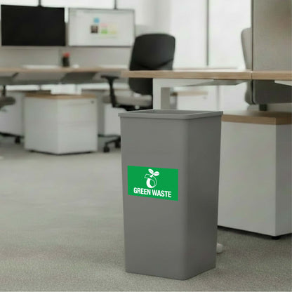 Green Waste Bin Sticker - New Signs