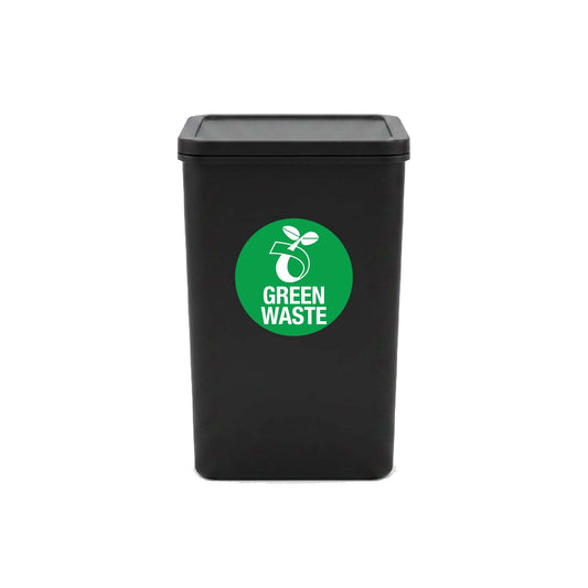 Green Waste Circle Bin Sticker - New Signs