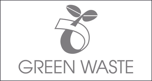 Green Waste Grey Bin Sticker - New Signs
