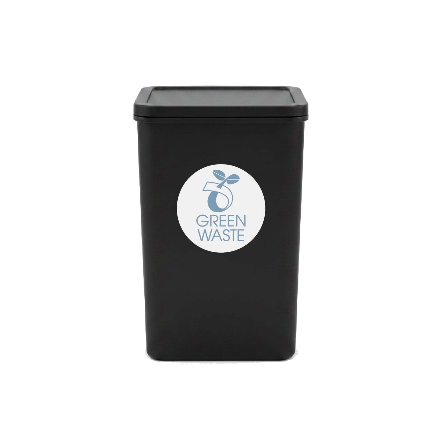 Green Waste Ocean Circle Bin Sticker - New Signs