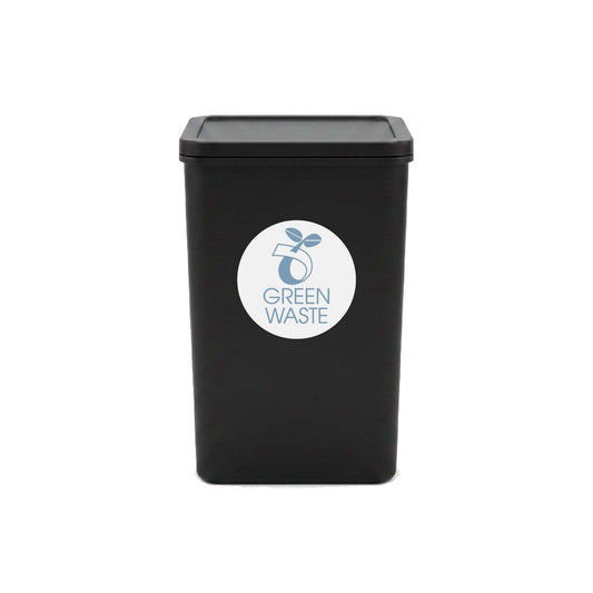Green Waste Ocean Circle Bin Sticker - New Signs
