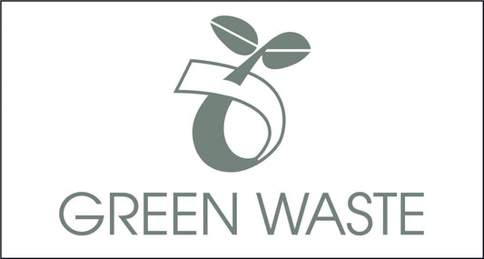 Green Waste Sage Bin Sticker - New Signs