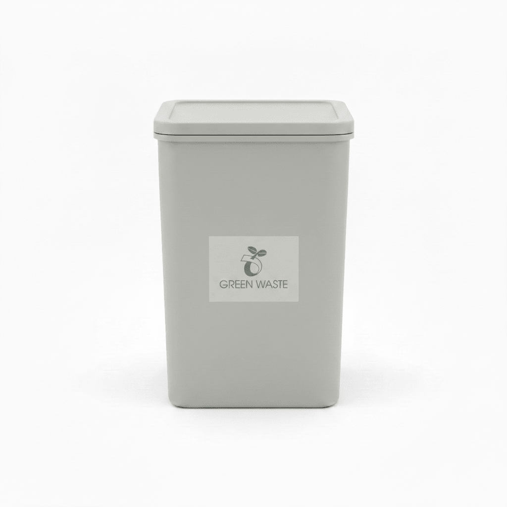 Green Waste Sage Bin Sticker - New Signs