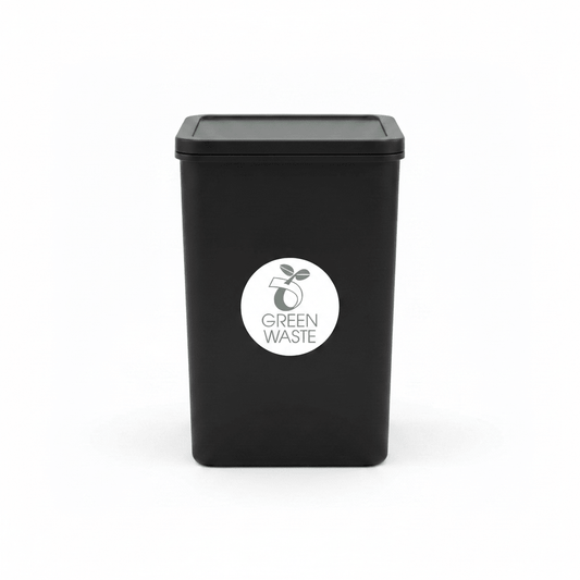 Green Waste Sage Circle Bin Sticker - New Signs