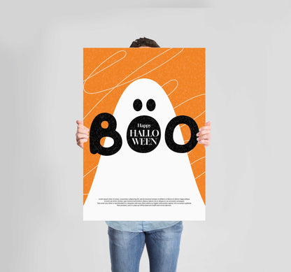 Halloween Poster Wall Art Prints (Set of 4) - New Signs