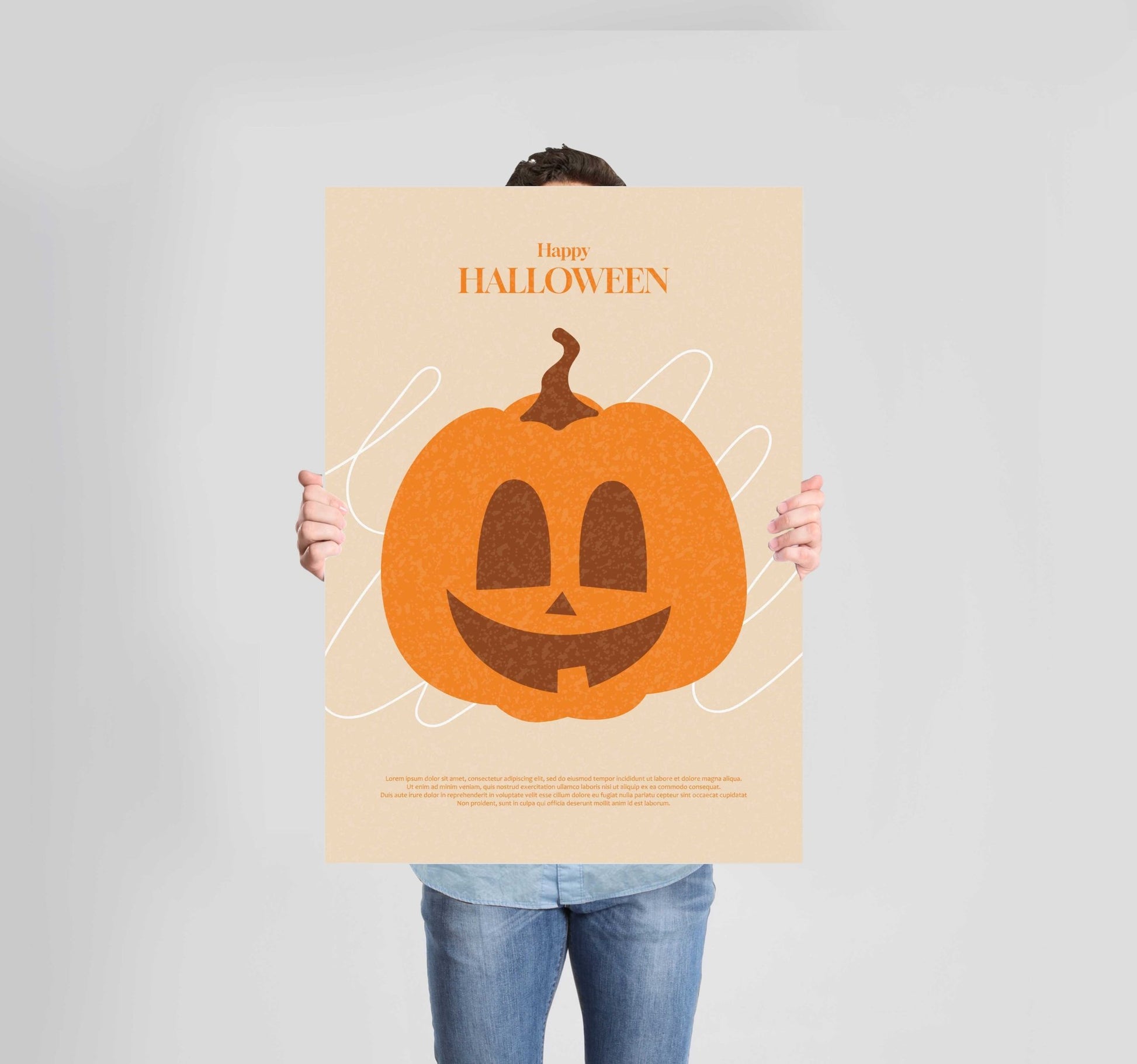 Halloween Poster Wall Art Prints (Set of 4) - New Signs