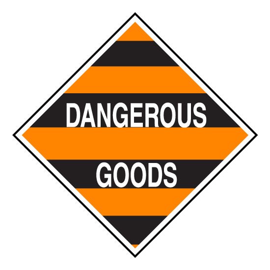 Hazchem MIXED CLASS DANGEROUS GOODS - Sticker - New Signs