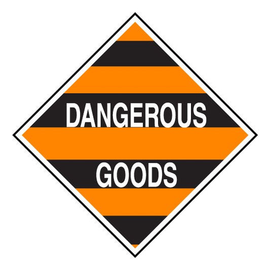 Hazchem MIXED CLASS DANGEROUS GOODS - Sticker - New Signs