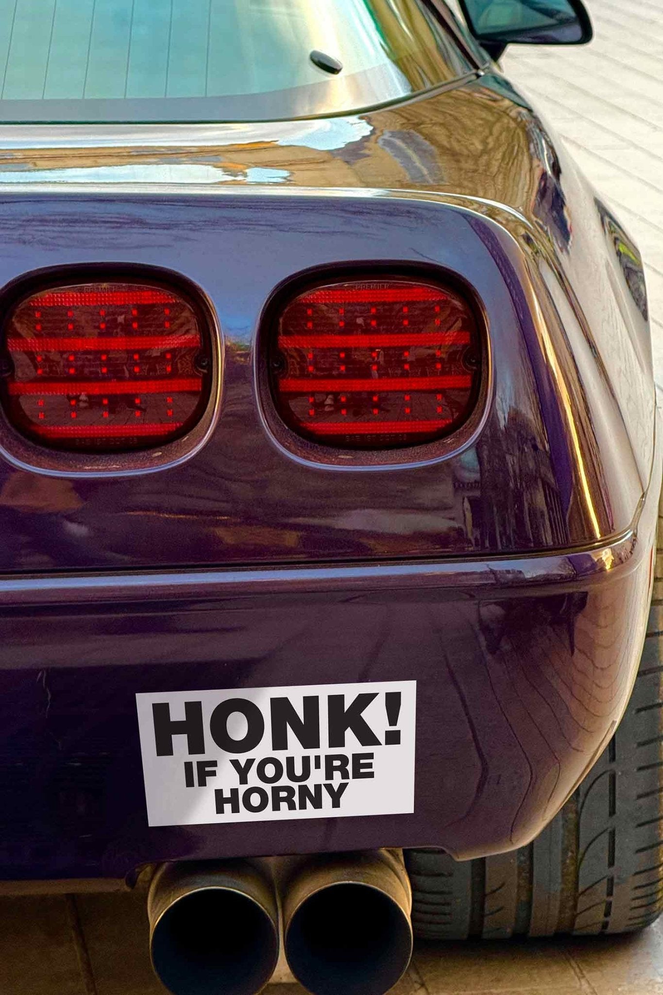 Honk If Youre Horny Car Bumper Stickers - New Signs