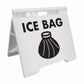 Ice Bag - Evarite A - Frame Sign - New Signs