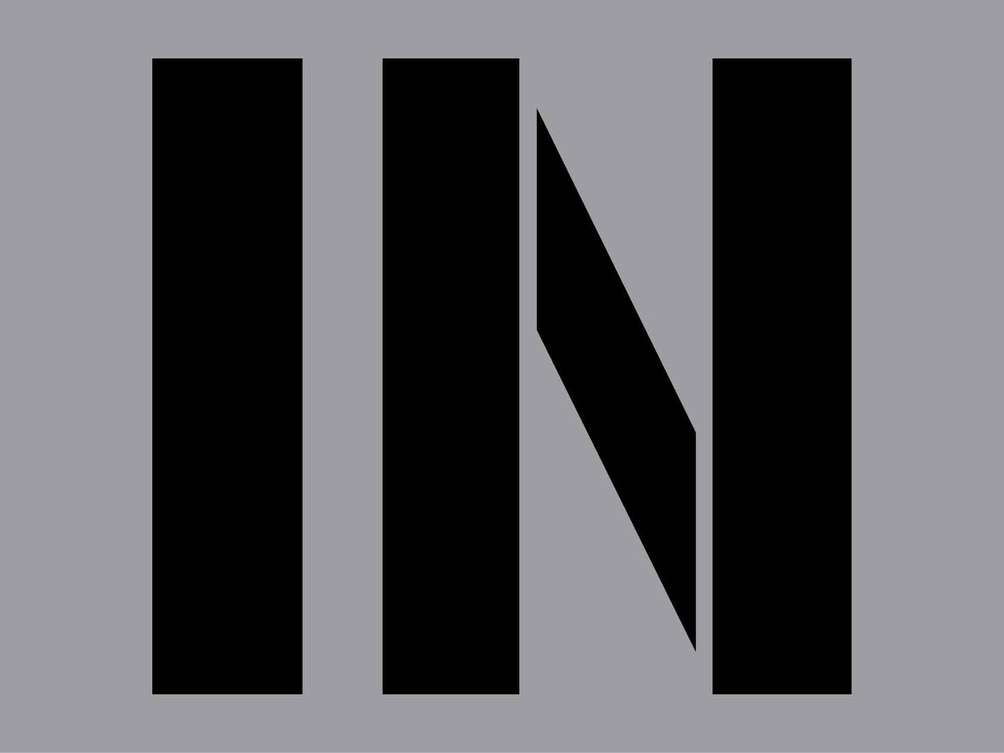 In - Aluminium Composite Stencil - New Signs