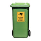 Kangaroo Please Drive Slowly Wheelie Bin Sticker - New Signs