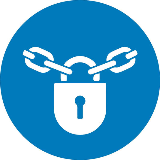 Keep Locked Decal - New Signs