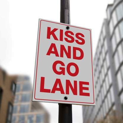 Kiss and Go Lane Sign - New Signs