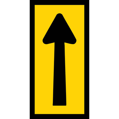 Lane Ahead Multi Message Traffic Sign 300mm x 600mm - New Signs