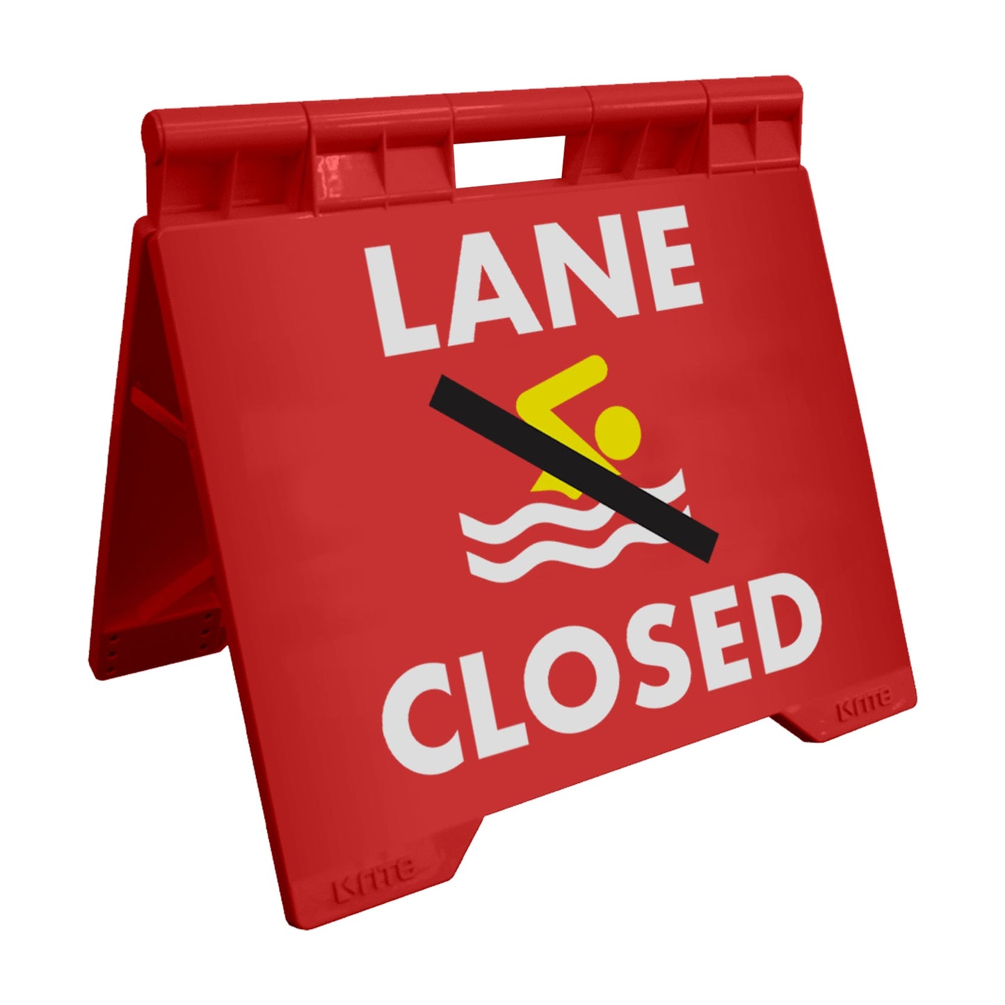 Lane Closed - Evarite A - Frame Sign - New Signs