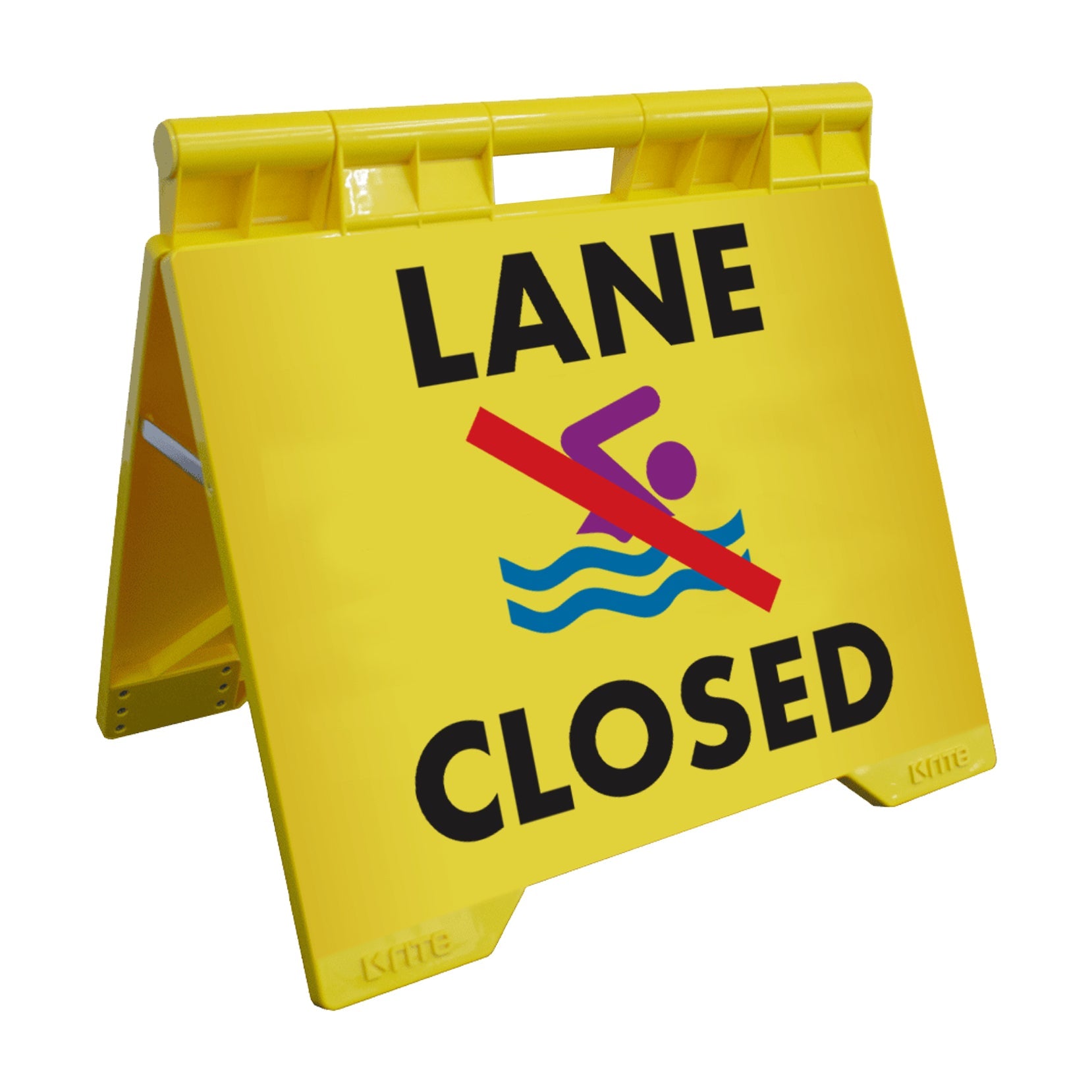 Lane Closed - Evarite A - Frame Sign - New Signs