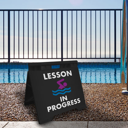 Lesson In Progress - Evarite A - Frame Sign - New Signs