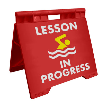 Lesson In Progress - Evarite A - Frame Sign - New Signs