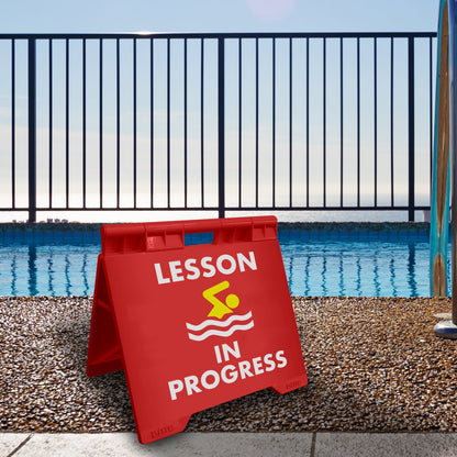 Lesson In Progress - Evarite A - Frame Sign - New Signs