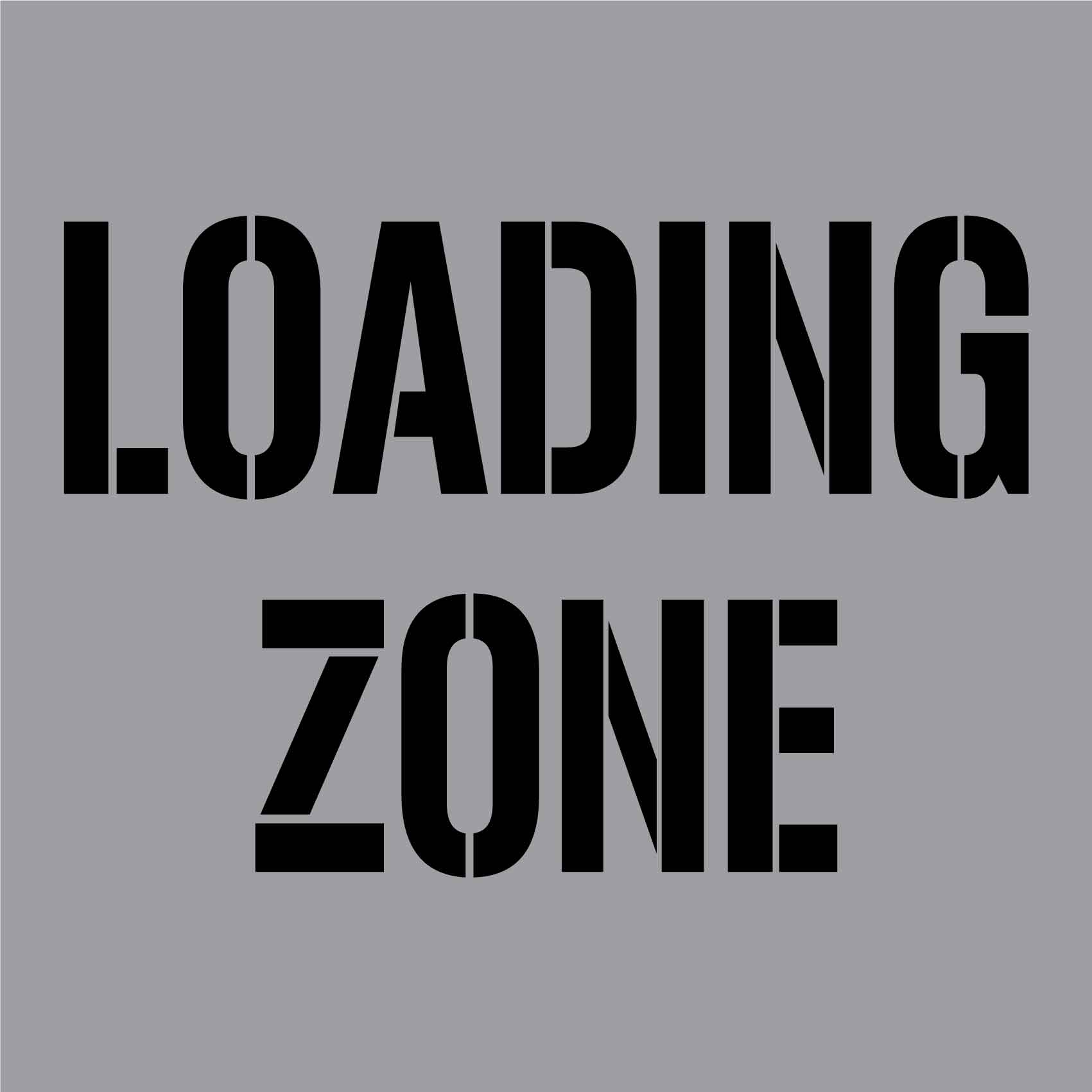 Loading Zone - Aluminium Composite Stencil – New Signs