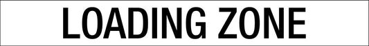 Loading Zone - Statutory Sign - New Signs