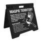 Magpie Territory - Evarite A - Frame Sign - New Signs