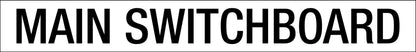 Main Switchboard - Statutory Sign - New Signs