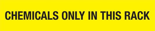 MB Chemicals only in this Rack - 350mm x 70mm - New Signs