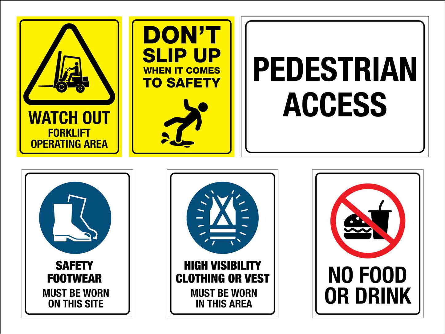 MB Combination Sign 450mm x 600mm - New Signs